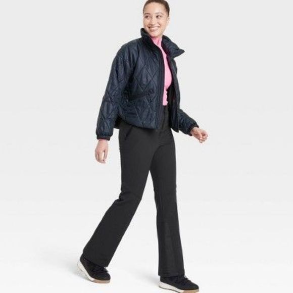 Women's Slim Snowsport Pants - All in Motion Black XXL - Picture 4 of 4